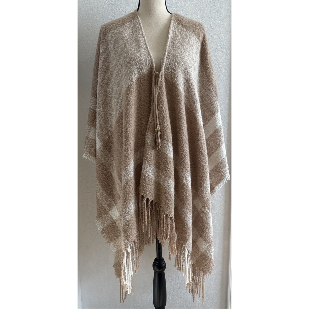 Marc New York by Andrew Mark Poncho Shawl One Size OS